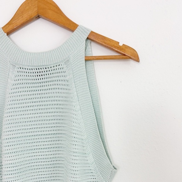 Ann Taylor Light Green Sleeveless Sweater - Picture 10 of 15